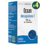 Ocean MK-7 100 mcg Vitamin K2 30 Kapsül 4 Adet