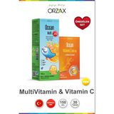 Ocean Multi Şurup 150 ml & Ocean Vitamin C 30 Tablet