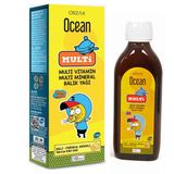 Ocean Multivitamin & Balık Yağı Şurup Ballı - Portakal Aromalı 150 Ml (3 Adet)