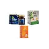 Ocean Ocean 1000 Mg C Vitamin 30 Tablet+ballı Propolis 20 Ml Sprey+nutraxin 1000 Iu D3 120 Tablet