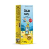 Ocean Omega 3 Limon Aromalı 150 ml Şurup Balık Yağı Gıda Takviyesi | 1480 mg Omega-3 içerir