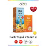 Ocean Omega3 Şurup 150 ml - Portakal & Ocean Vitamin C 30 Tablet