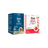 Ocean Plus Omega 3 1200 mg 30 Kapsül + Methyl B12 1000µg Sprey 10 ml, 2'li Set