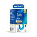 Ocean Plus Omega 3 Balık Yağı - Epa, Dha, Omega 3 - 1200 Mg - 50 Kapsül (Emilimi Yüksek Trigliserit Form)