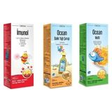 Ocean Portakal Balık Yağı + Ocean Multivitamin + Ocean Imunol Şurup 3'lü