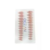 Ocean Profesyonel Takma Tırnak Seti Donut French Ebay-201