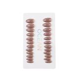 Ocean Profesyonel Takma Tırnak Seti Glazed Chocolate Ebay-212