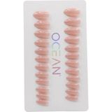 Ocean Profesyonel Takma Tırnak Seti Glazed Dark Pink EBAY-206 - Çok Renkli