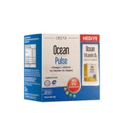Ocean Pulse 30 Kapsül + Vitamin D3 1000 IU 50 ml Damla