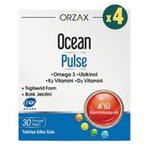 Ocean Pulse Omega-3 Ubiquinol K2-D3 Vitamini 4x30 Kapsül