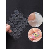 Ocean Şeffaf Tırnak Yapıştırıcısı Sticker 10'lu (240 Adet) Kolay Uygulama İçin Pratik