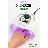 Ocean SUN X26 Uv Led Tırnak Kurutucu 380W 81 Led Protez Tırnak Kalıcı Oje Kurutma Makinesi