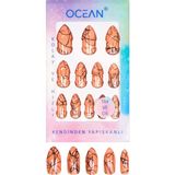 Ocean Tak ve Çık Kendinden Yapışkanlı Takma Tırnak - 882