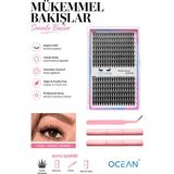 Ocean Takma Kirpik Seti 280 Adet, Yapıştırıcı, Sabitleyici, Çıkarıcı Remover, Takma Kirpik Cımbızı