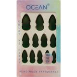 Ocean Takma Tırnak Tak ve Çık Kendinden Yapışkanlı - 752 - Yeşil