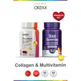 Ocean The Collagen Beauty Gummies 60 Tablet & Ocean Gummies Multivitamin Kids 60 Adet Set