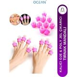 Ocean Tırnak Mandalı 20'li Paket Pembe ASU-248 - aksesuar