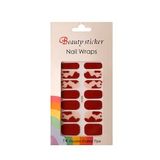Ocean Tırnak Oje Sticker, Tırnak Dövmesi, Kolay Uygulanabilir, 14'lü Nail Art Set