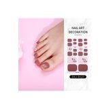 Ocean Tırnak Oje Sticker, Tırnak Dövmesi, Kolay Uygulanabilir, 22'li Nail Art Set