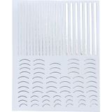 Ocean Tırnak Sticker Nail Art Protez Tırnak Kalıcı Oje Süsleme Tırnak Dövmesi - 9