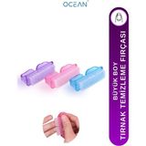 Ocean Tırnak Temizlik Fırçası Büyük Boy Karışık Renk Asu-3 - aksesuar