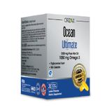 Ocean Ultimate 1200 mg Balık Yağı, 1050 mg Omega 3, 30 Softjel Kapsül, Limon Aromalı