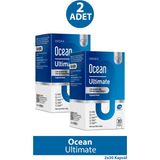 Ocean Ultimate Omega-3 1700 mg Aromasız 2x30 Kapsül Balık Yağı