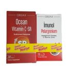 Ocean Vitamin C-SR 30 Tablet + Orzax İmunol Pelargonium 15 Kapsül