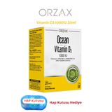 Ocean Vitamin D3 1000 IU 20 ml Sprey / 130 doz + Hap Kutusu Hediye