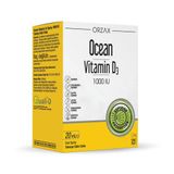 Ocean Vitamin D3 1000 Iu 20 ml Sprey 130 Puff, Takviye Edici