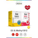 Ocean Vitamin D3 1000 IU Damla 50 ml & Ocean Methyl B12 10 ml