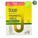 Ocean Vitamin D3 1000 IU Sprey 30 Ml 2 'Li Paket