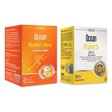 Ocean Vitamin D3 600 Iu Sprey 20ML + Vitamin C 1000MG 30 Tablet