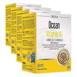 Ocean Vitamin D3 Damla 1000 IU 50ml (4 paketi)
