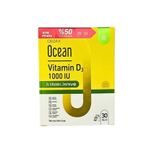 Ocean Vitamin D3 Sprey 1000 IU 30 ML Avantajlı Paket
