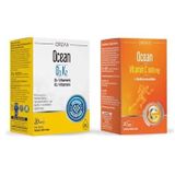 Ocean Vitamin D3K2 20 ml Yetişkin Damla + Ocean Vitamin C 1000 mg 30 Tablet