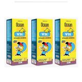 Ocean VM Vitamin Mineral Portakal Aromalı 3x150 ml Şurup