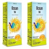 Ocean Vm Vitamin Mineral Şurup Portakal Aromalı 150 ML 2 Adet
