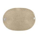Oceanus Oval Amerikan Servisi 4Lü Paket Bej