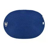 Oceanus Oval Amerikan Servisi 4Lü Paket Lacivert