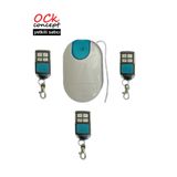 ock concept Otomatik Kepenk Panjur Garaj Kapısı Alıcı Kartı Kontrol Ünitesi 3 Adet Kepenk Panjur Kumandalı Set