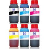 OCP Epson Stylus Photo RX680 Yazıcı Uyumlu Kartuş Mürekkebi 250ml OCP Set-6 Renk - OCP Set - 6 Renk
