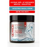 OCRIDE Kuyruk Yağı - At Kestanesi - Mentol - Okaliptüs | Yatıştırıcı ve Ferahlatıcı Masaj Kremi 250ML