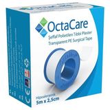 Octacare C3502 Polietilen Tıbbi Şeffaf Flaster 5m x 2,5cm - 1 Adet