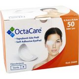 Octacare Hipoalerjenik Steril Göz Pedi - Röntgen Geçirgen, Hava Alabilen Oval Tasarım, 50 Adet, Profesyonel Kalite, Medikal Standartlara Uygun