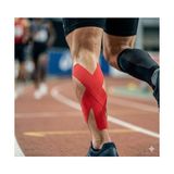 Octacare Kinesyo Bant, Kırmızı, 5 cm x 5 Metre, Pamuklu, Diz ve Baldır Kası Desteği Için Sporcu Bandı - Option-1