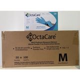 Octacare Nitril Eldiven Pudrasız Mavi M 2000'LI