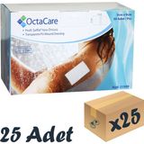 Octacare Şeffaf Pedli Su Geçirmez Yara Örtüsü 5cm x 9cm 25 Adet Steril Tekli Paket