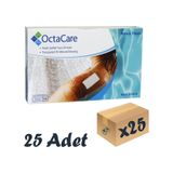 OctaCare Şeffaf Pedli Su Geçirmez Yara Örtüsü Tekli Steril Paket 9 CM x 15 CM 25 Adet Tekli Steril Paket