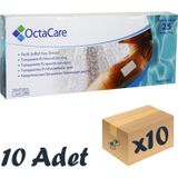 Octacare Şeffaf Su Geçirmez Yara Örtüsü 9 CM x 25 CM 10 x 10'lu
